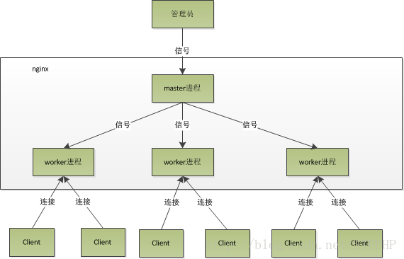 Nginx master和worker模型